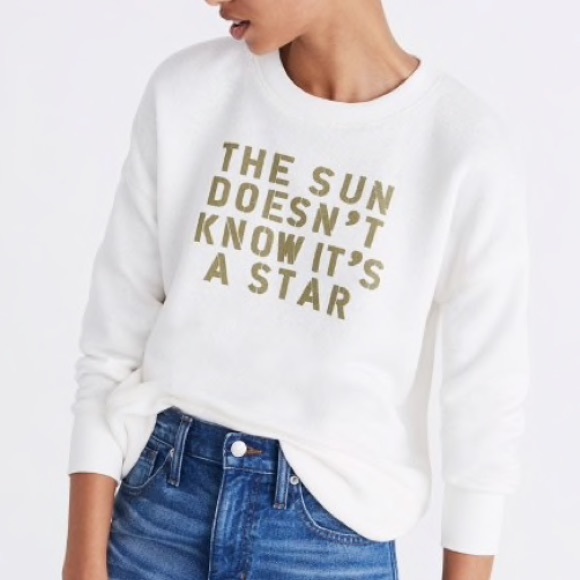 Madewell Tops - MADEWELL Cloud Lining Sweatshirt